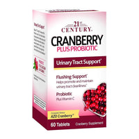 21st Century Cranberry Plus Probiotic 60 Tablets