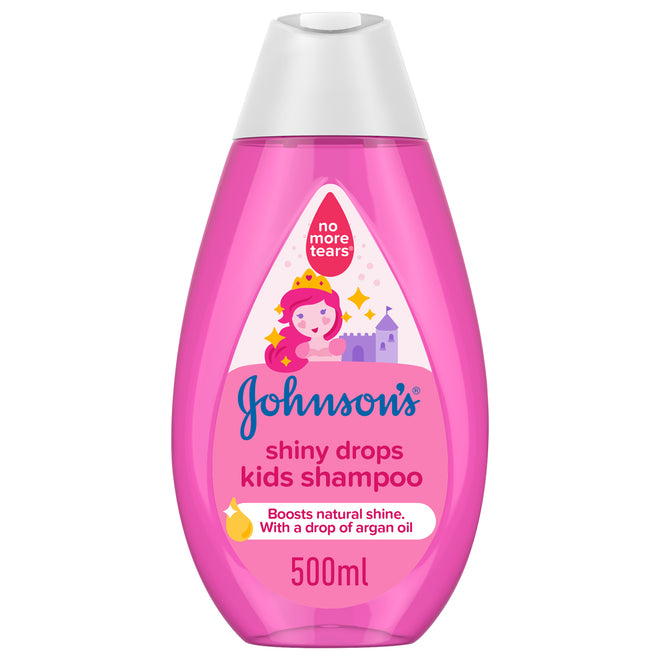 Johnsons Baby Kids Shampoo Shiny Drops 500ml
