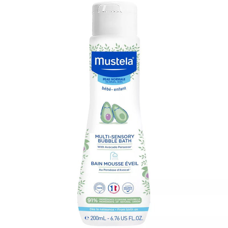 Mustela Baby Multi Sensory Bubble Bath 200ml
