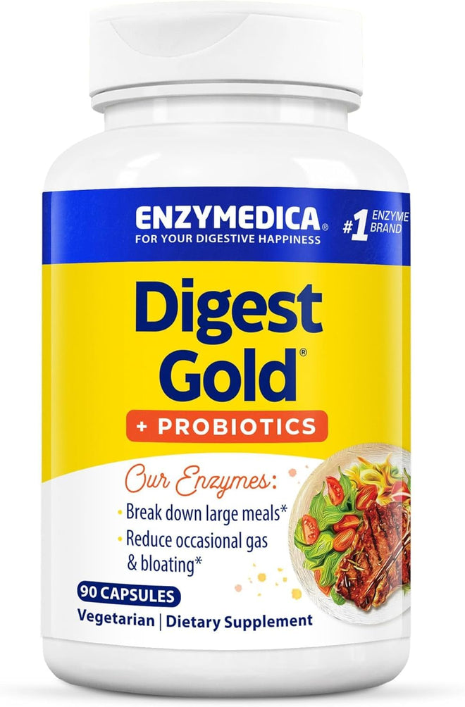 Enzymedica Digest Gold + Probiotics 90 Capsules