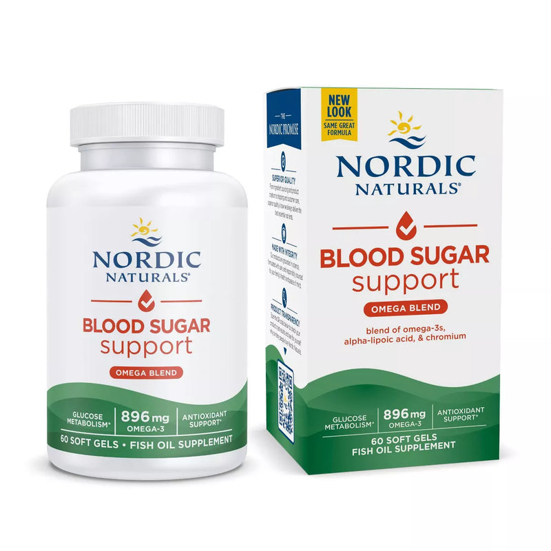 Nordic Naturals Omega Blood Sugar 60 Capsules