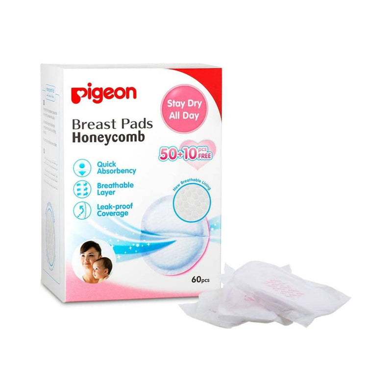 Pigeon Breast Pads Honey Comb 60 Pack