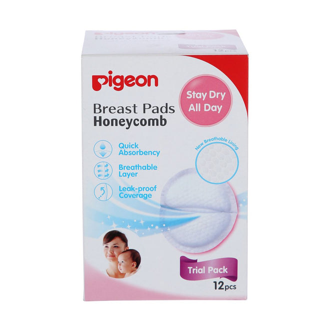 Pigeon Breast Pads Honey Comb 12 Pack