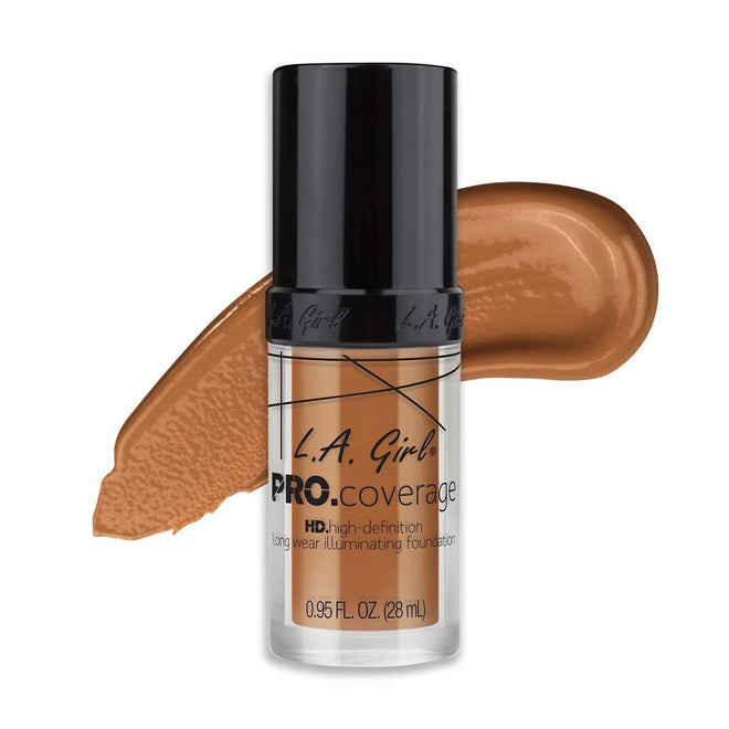 LA Girl Pro Coverage Foundation Warm Caramel