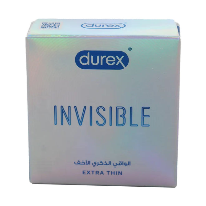 Durex Condoms Invisible Extra Thin 3 Pack