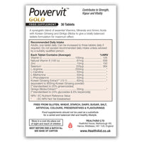 HealthAid PowerVit Gold 30 Tablets