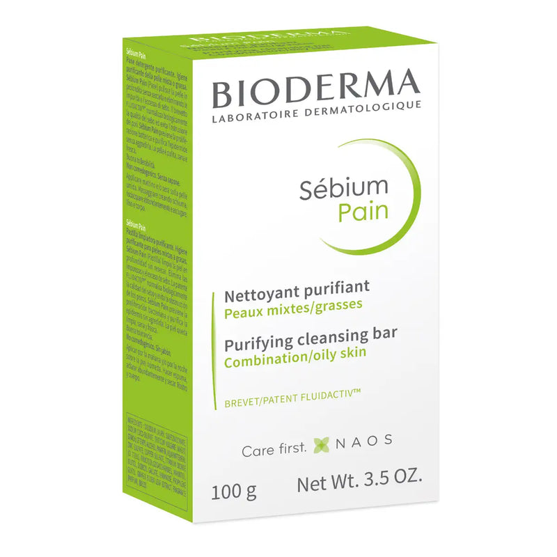 Bioderma Sebium Pain Purifying Cleansing Bar 100g