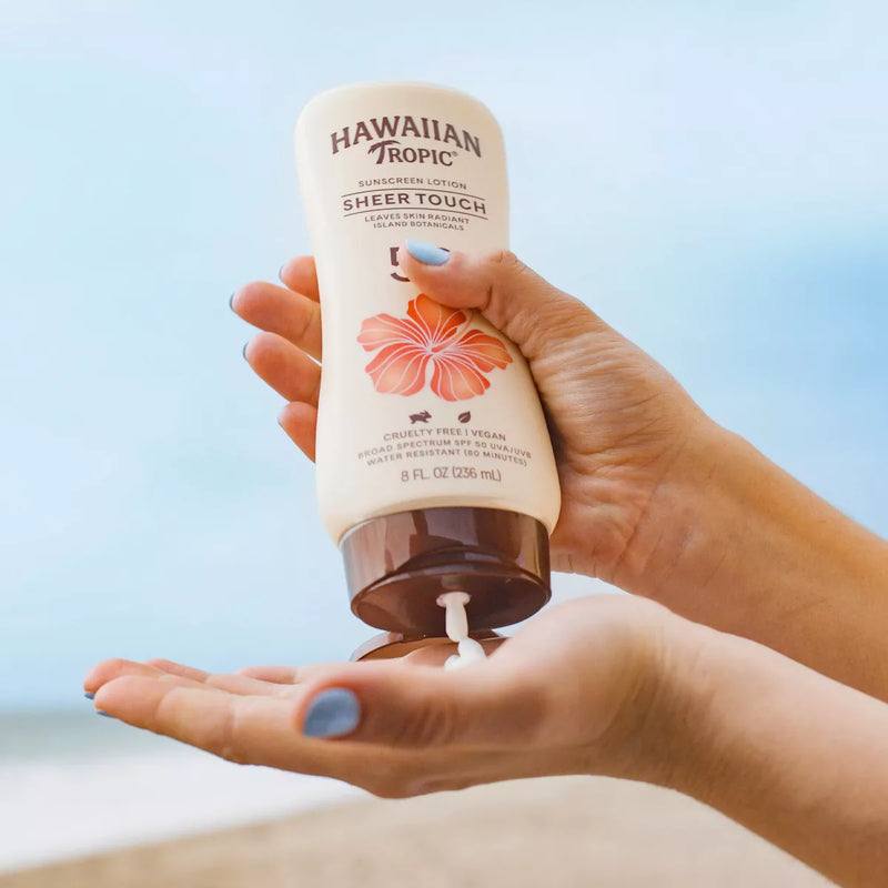 Hawaiian Tropic Sheer Touch Sunscreen Lotion SPF50 236ml
