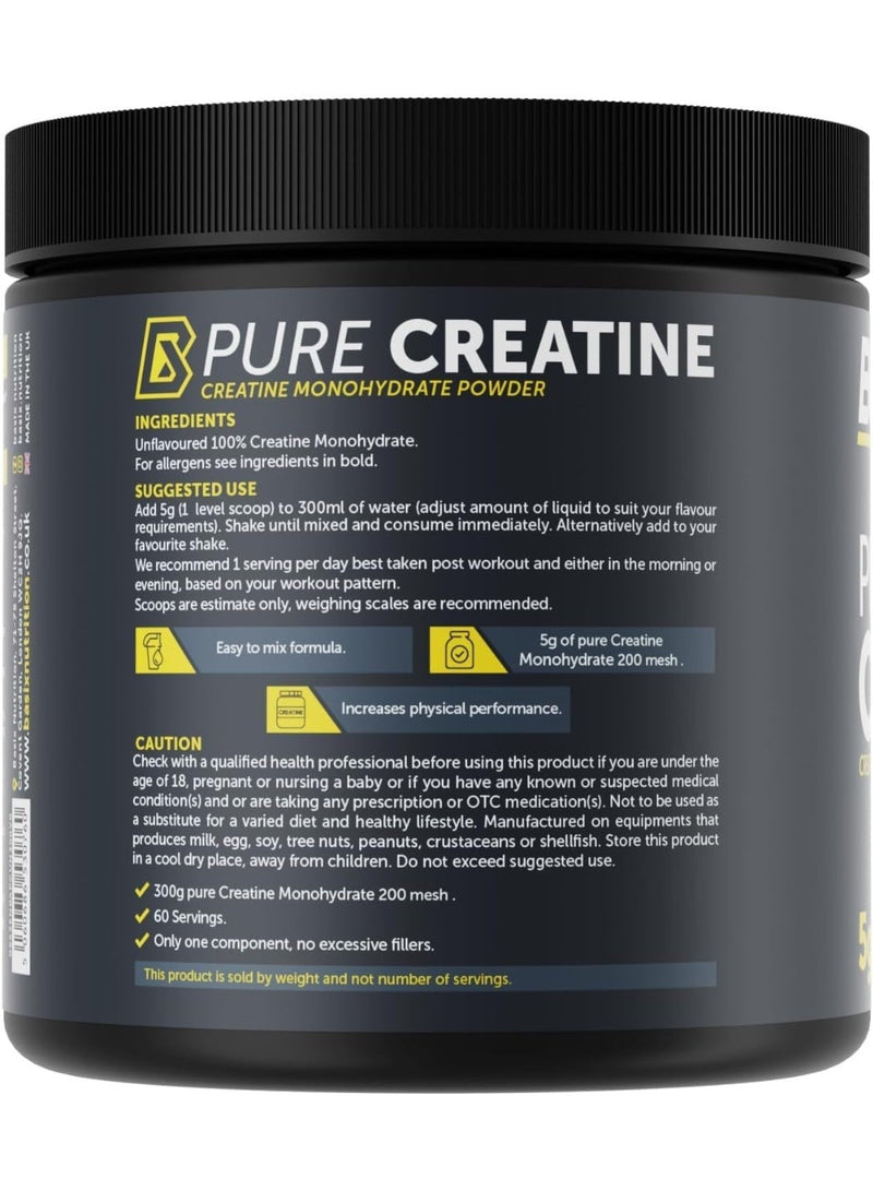 Basix Pure Creatine Unflavored 300g
