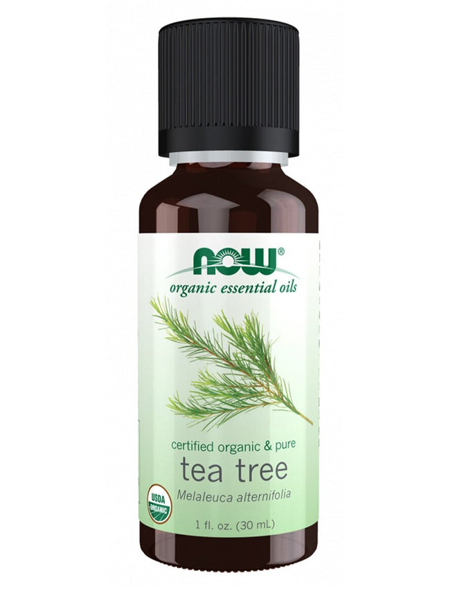 Now Essential Oil 100% Pure Organic Tea Tree 30ml