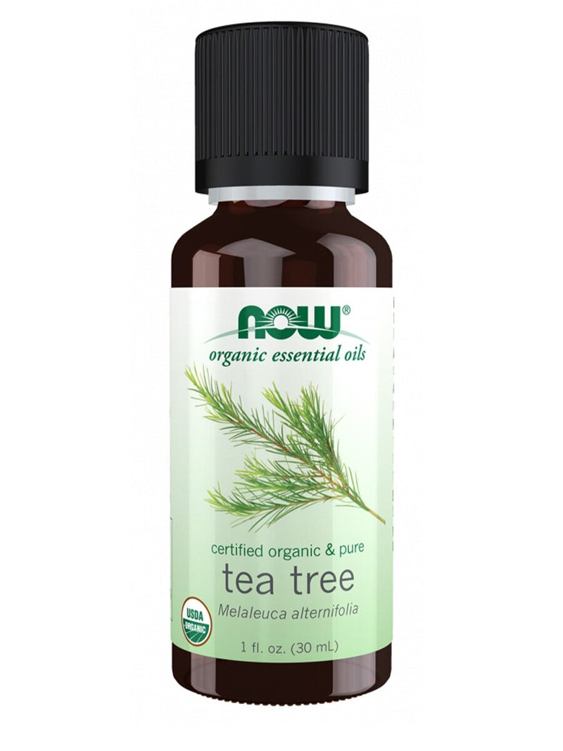 Now Essential Oil 100% Pure Organic Tea Tree 30ml