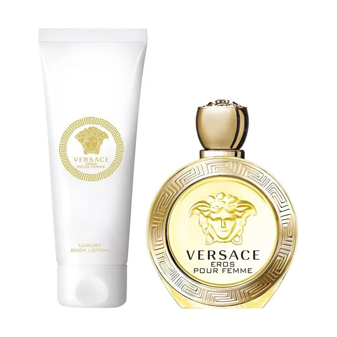 Versace Eros Pour Femme (W) Set EDT 100ml + Luxury Body Lotion 150ml