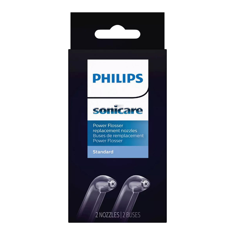 Philips Sonicare Cordless Power Flosser Nozzles Standard HX3042/00 2 Pack