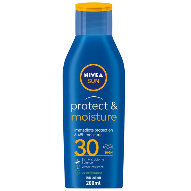 Nivea Sun Protect & Moisture Lotion SPF30 200ml