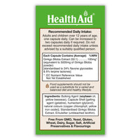 HealthAid GinkoVital 5000mg 30 Capsules