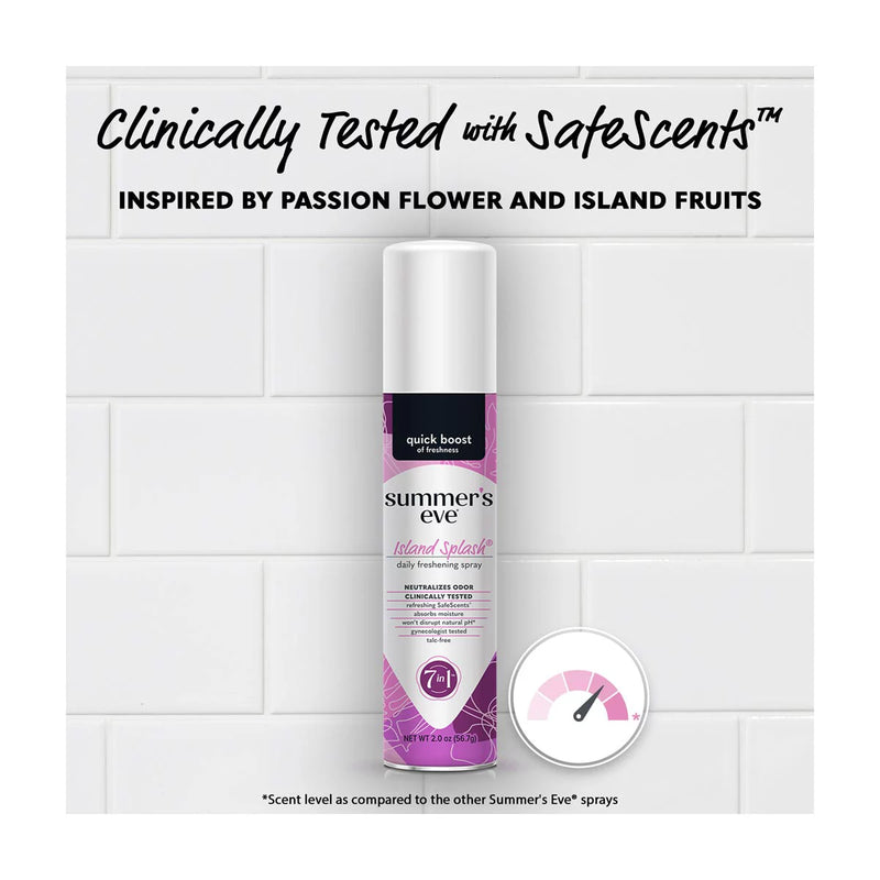 Summer's Eve Daily Freshening Intimate Spray Island Splash 56.7g