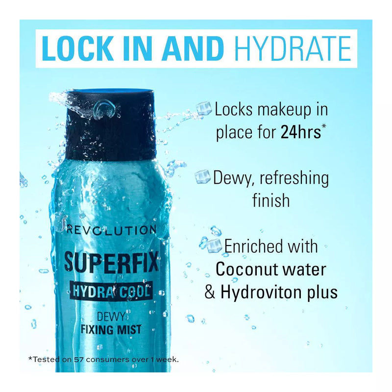 Revolution Makeup Superfix Fixing Mist Hydra Cool 150ml