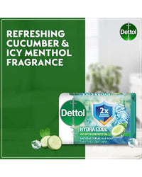 Dettol Antibacterial Bar Soap Cool 165g