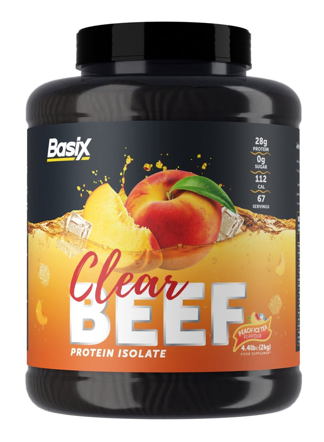 Basix Clear Beef Protein Isolate Peach Ice Tea 2kg