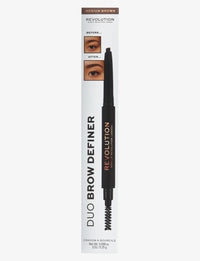 Revolution Makeup Duo Brow Definer Pencil Medium Brown 0.25g