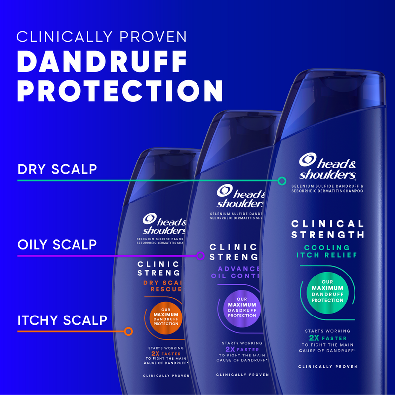 Head & Shoulders Anti Dandruff Instant Oil Control Shampoo 400ml