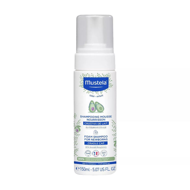 Mustela Baby Foam Shampoo for Newborns 150ml