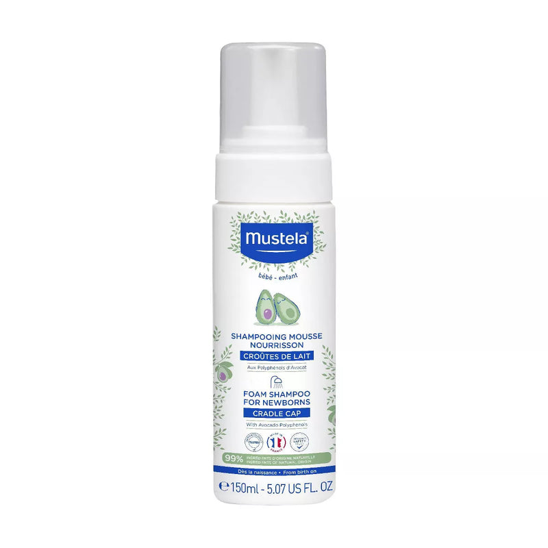 Mustela Baby Foam Shampoo for Newborns 150ml