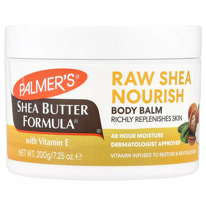 Palmers Shea Butter Formula With Vitamin E Raw Shea Nourish Body Balm 200g