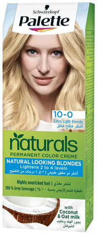 Schwarzkopf Palette Permanent Natural Colors Cream 10-0 Extra Light Blonde