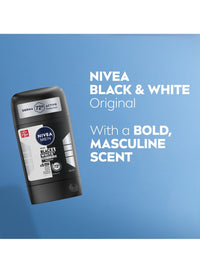 Nivea Men Deodorant Stick Black & White Original 50ml