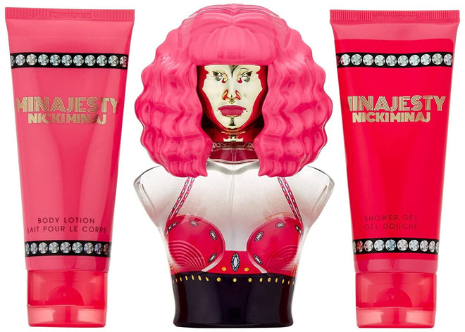 Nicki Minaj Minajesty (W) Set EDP 100ml + Body Lotion 100ml + Bath & Showergel 100ml