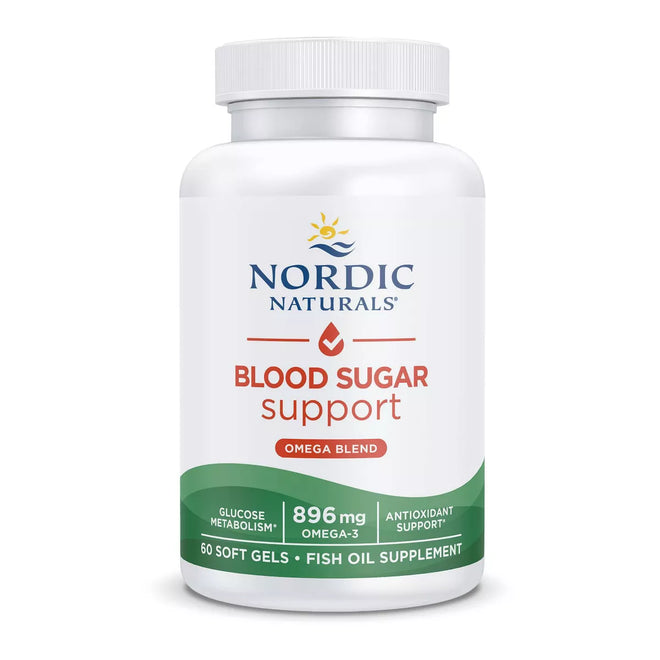 Nordic Naturals Omega Blood Sugar 60 Capsules