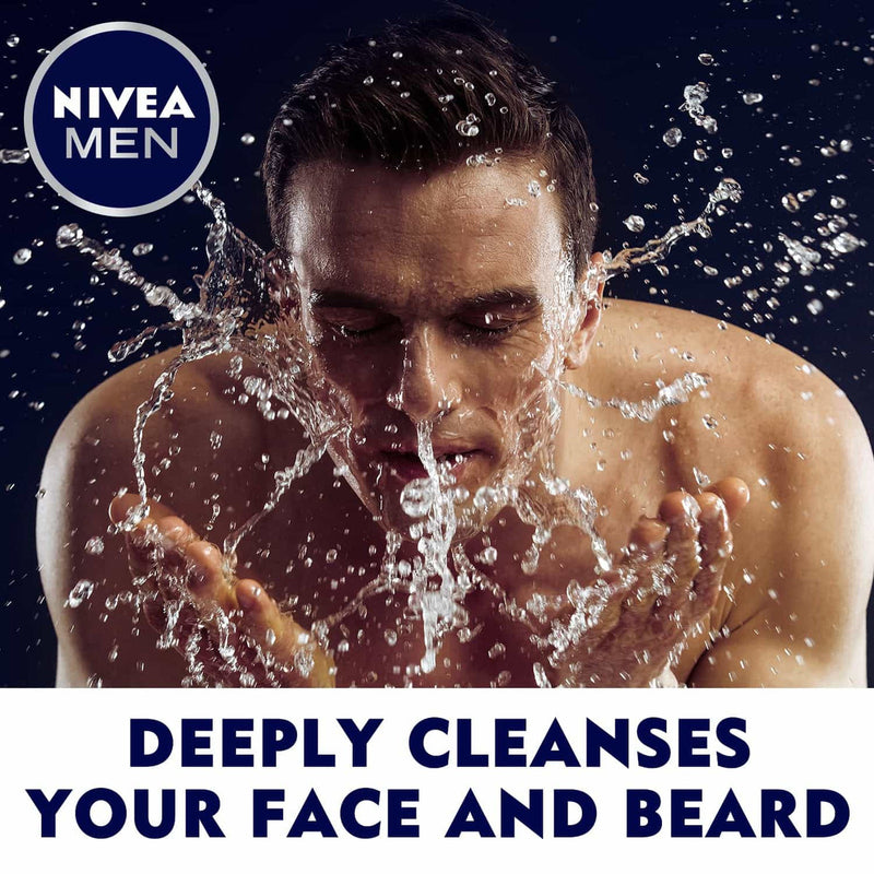 Nivea Men Deep Face & Beard Wash 100ml