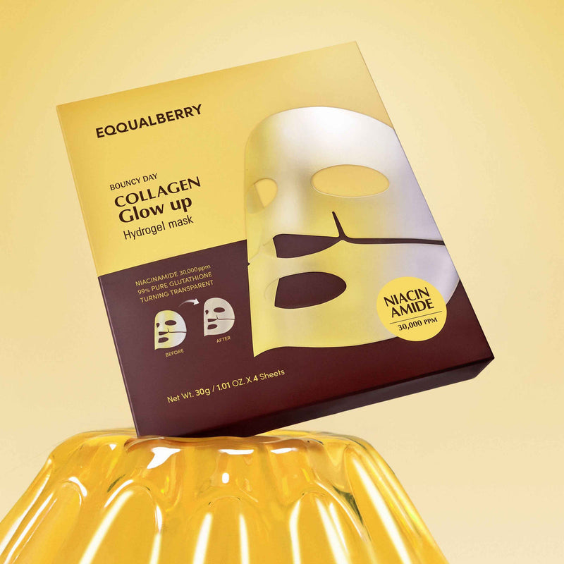 EQQUALBERRY Collagen Glow Up Hydrogel Mask 30g