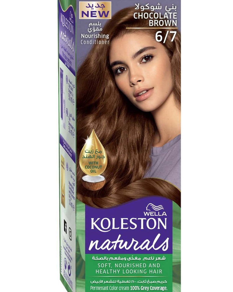 Wella Koleston Naturals Hair Color 6/7 Chocolate Brown