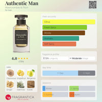 Abercrombie & Fitch Authentic Man (M) EDT 100ml