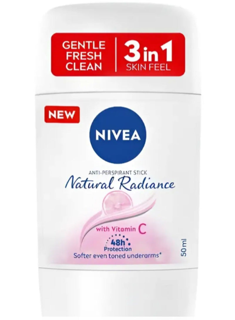 Nivea Women Deodorant Stick Natural Radiance 50ml