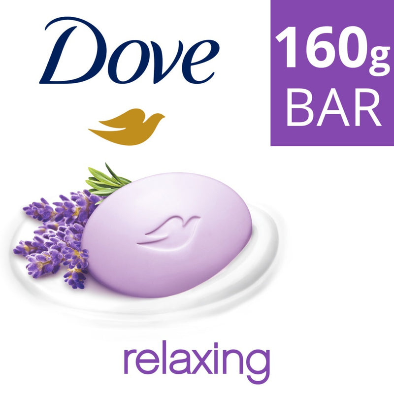 Dove Bar Soap Relaxing Lavender 160g