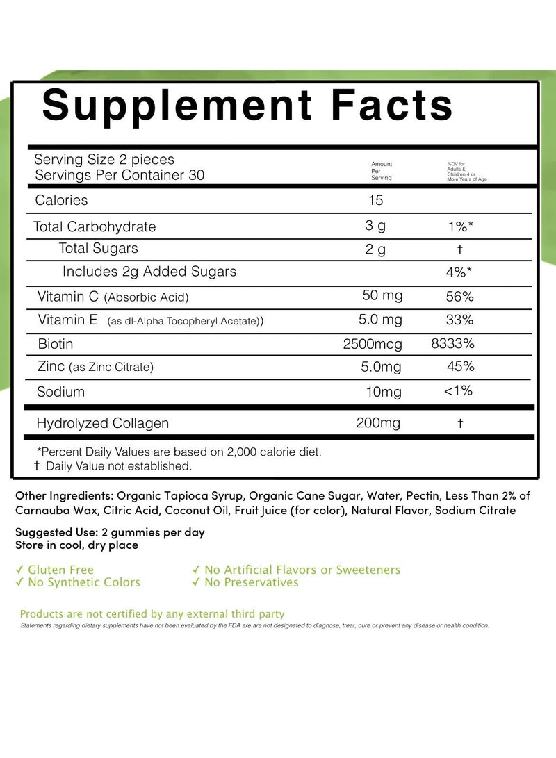 Vitamina Beauty Multi + Collagen 60 Gummies