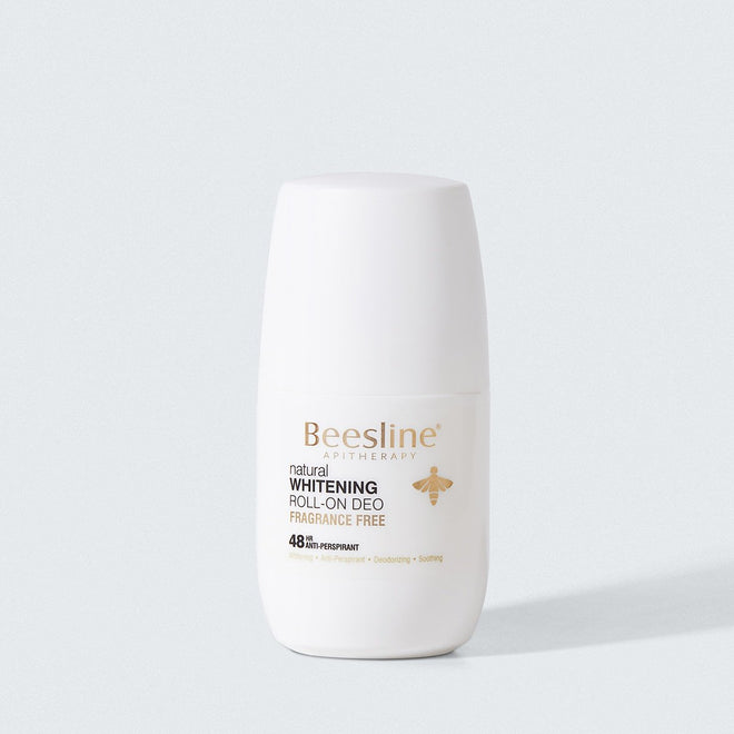Beesline Deodorant Roll On Whitening Super Dry Fragrance Free 50ml