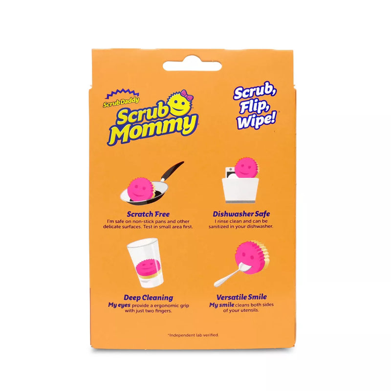 Scrub Daddy The Original Scrub Mommy Dual Sided Scrubber + Sponge 1 Pack