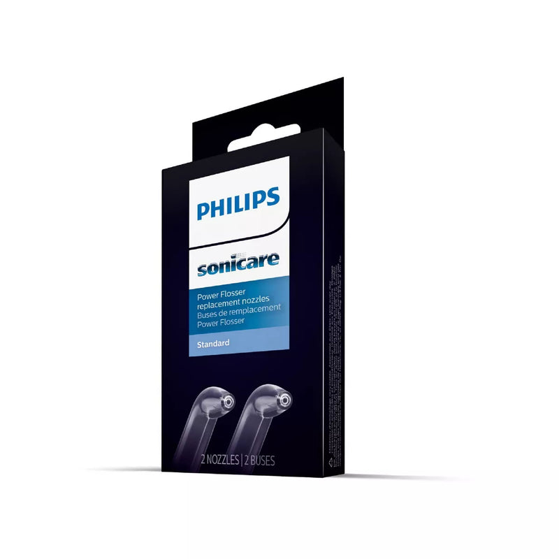 Philips Sonicare Cordless Power Flosser Nozzles Standard HX3042/00 2 Pack