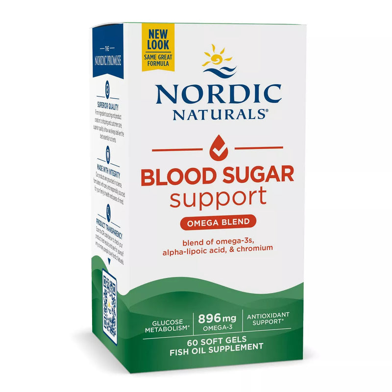 Nordic Naturals Omega Blood Sugar 60 Capsules
