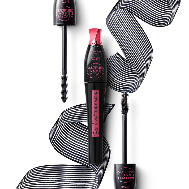 Bourjois Twist Up The Volume 24HR Mascara Pink Tip 23 Black 8ml