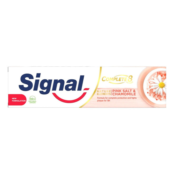 Signal Toothpaste Complete 8 Actions Nature Pink Salt & Chamomile 75ml