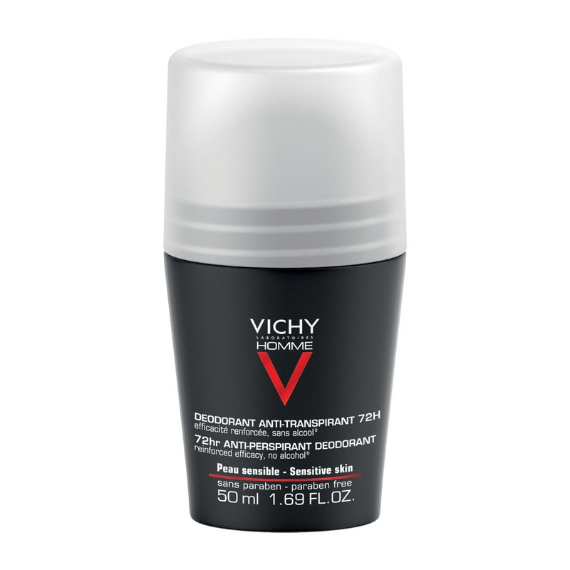 Vichy Homme 72Hr Invisible Resist Antiperspirant Roll-On 50ml