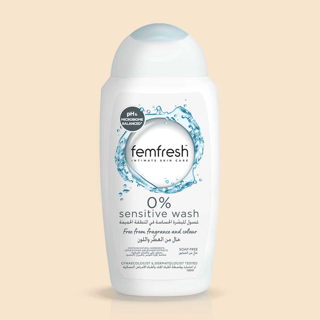 Femfresh Intimate Wash Sensitive 0% 250ml