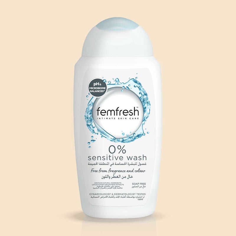 Femfresh Intimate Wash Sensitive 0% 250ml