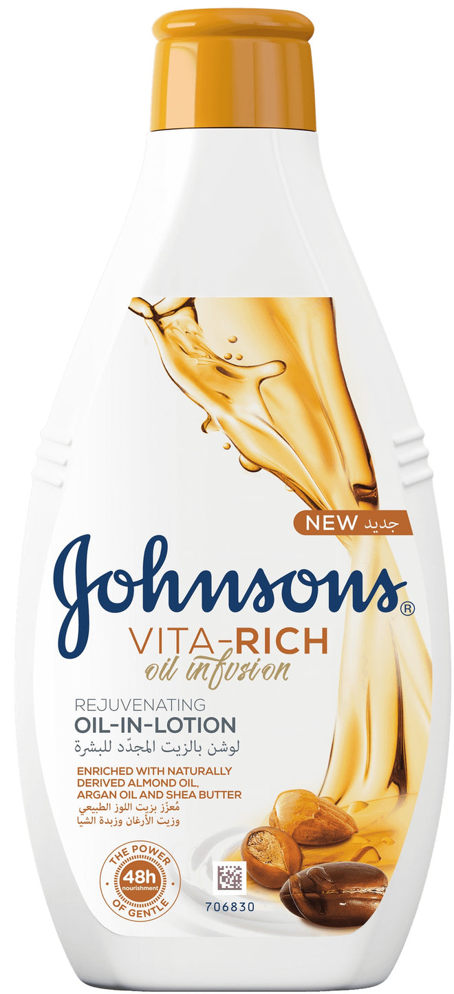 Johnsons Vita Rich Body Lotion Rejuvenating Oil Infusion 250ml