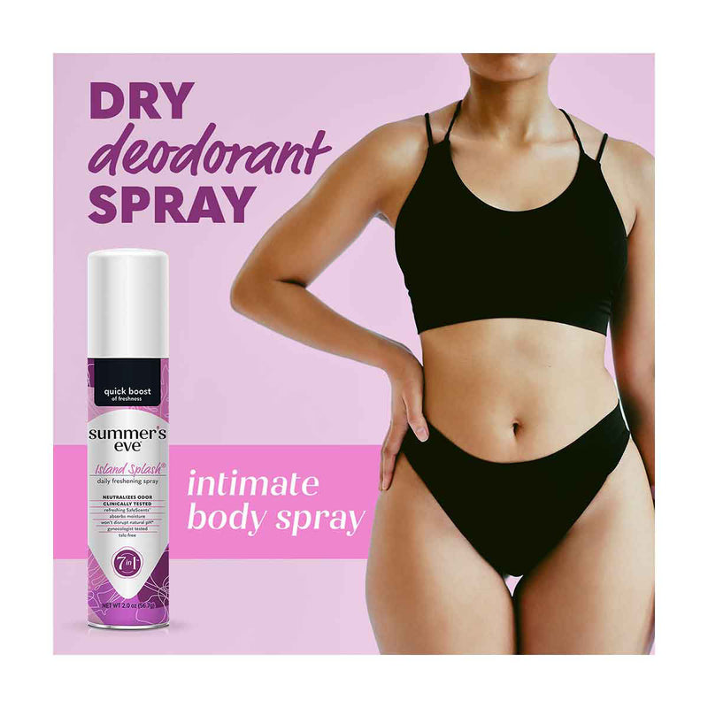 Summer's Eve Daily Freshening Intimate Spray Island Splash 56.7g
